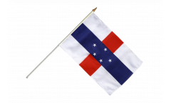 Netherlands Antilles Hand Waving Flag