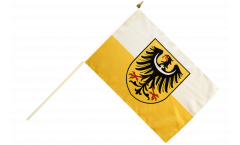 Lower Silesia Hand Waving Flag