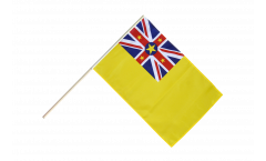 Niue Hand Waving Flag