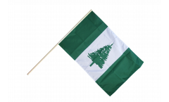 Norfolk Islands Hand Waving Flag
