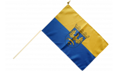 Upper Silesia Hand Waving Flag
