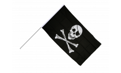 Pirate Hand Waving Flag
