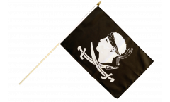 Pirate Corsica Hand Waving Flag