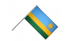 Rwanda Hand Waving Flag