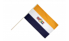 South Africa old Hand Waving Flag