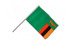 Zambia Hand Waving Flag