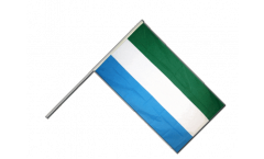 Sierra Leone Hand Waving Flag