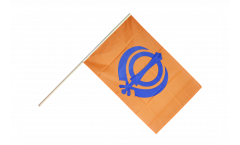 Sikhism Hand Waving Flag