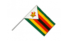 Zimbabwe Hand Waving Flag