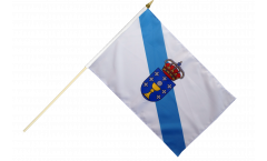 Spain Galicia Hand Waving Flag