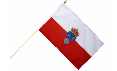 Spain Cantabria Hand Waving Flag