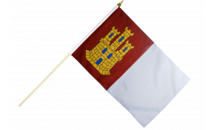 Spain Castile-La Mancha Hand Waving Flag
