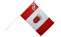 Spain La Gomera Hand Waving Flag