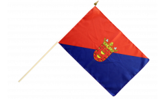 Spain Lanzarote Hand Waving Flag