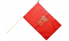 Spain Navarre Hand Waving Flag