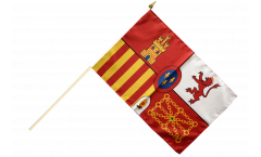 Spain Royal Hand Waving Flag