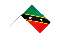 Saint Kitts and Nevis Hand Waving Flag