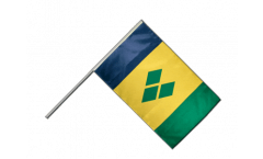 Saint Vincent and the Grenadines Hand Waving Flag
