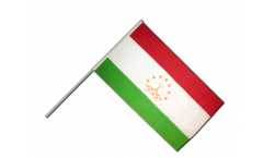 Tajikistan Hand Waving Flag
