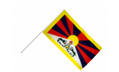 Tibet Hand Waving Flag