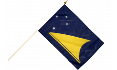 Tokelau Hand Waving Flag