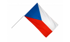 Czech Republic Hand Waving Flag