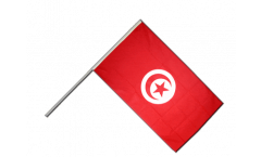 Tunisia Hand Waving Flag