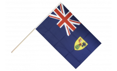 Turks and Caicos Islands Hand Waving Flag