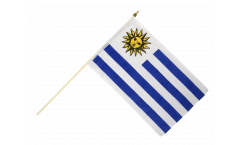 Uruguay Hand Waving Flag