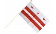 USA District of Columbia Hand Waving Flag