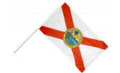 USA Florida Hand Waving Flag