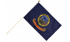 USA Idaho Hand Waving Flag