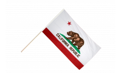 USA California Hand Waving Flag