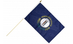 USA Kentucky Hand Waving Flag