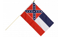 USA Mississippi Hand Waving Flag