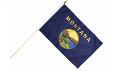 USA Montana Hand Waving Flag