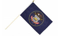 USA Utah Hand Waving Flag