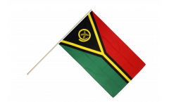 Vanuatu Hand Waving Flag