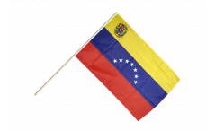 Venezuela 7 stars with coat of arms 1930-2006 Hand Waving Flag