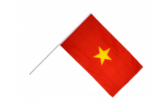 Vietnam Hand Waving Flag