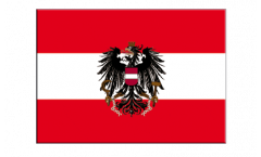 Austria with eagle sticker