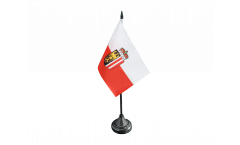 Austria Upper Austria Table Flag