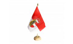 Austria Salzburg Table Flag