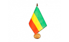 Ethiopia without crest, Rasta Table Flag