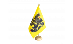 Belgium Flanders Table Flag