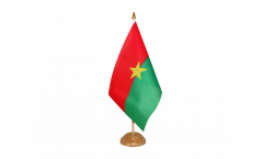 Burkina Faso Table Flag