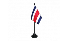 Costa Rica without coat of arms Table Flag