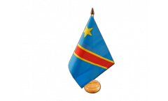 Democratic Republic of the Congo Table Flag