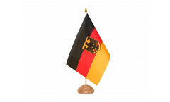 Germany with eagle Table Flag