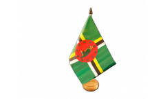Dominica Table Flag